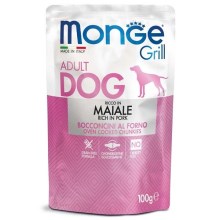 Monge Dog Grill kapsička s vepřovým masem 100 g