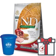 N&D Ancestral Grain Dog Adult M/L Chicken & Pomegranate 12 kg 
