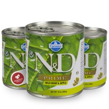 N&D Dog Prime konzerva Adult Boar & Apple 285 g SET 1+1 ZDARMA