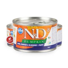 N&D Dog Pumpkin konzerva Puppy Mini Lamb & Blueberry 140 g