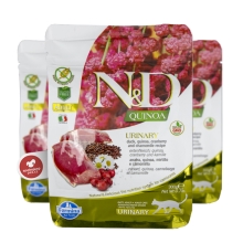 N&D GF Quinoa Cat Urinary Duck & Cranberry 300 g 