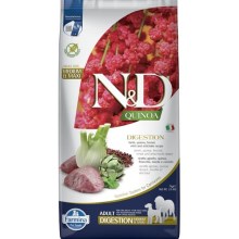 N&D GF Quinoa Dog Digestion M/L Lamb & Fennel 7 kg N&D GF Quinoa Dog Digestion M/L Lamb & Fennel 7 kg