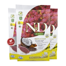 N&D GF Quinoa Dog Skin & Coat Duck & Coconut 2,5 kg ARCHIV