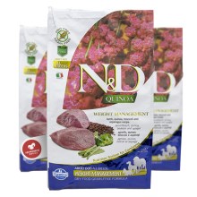 N&D GF Quinoa Dog Weight Mngmnt Lamb & Broccoli 800 g 