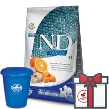 N&D Ocean Dog Grain Free Adult M/L Codfish & Pumpkin & Orange 12 kg 