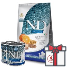 N&D Ocean Dog LG Adult M/L Codfish & Orange 12 kg