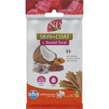 N&D Quinoa Dog Dental Snack Skin & Coat M/L Herring 100 g