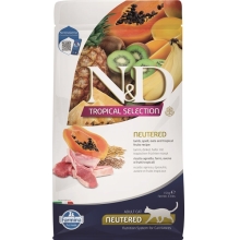 N&D Tropical Selection Cat Neutered Lamb 1,5 kg