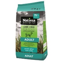 Nativia Adult Lamb & Rice 3 kg
