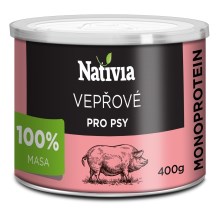 Nativia konzerva vepřové maso 400 g