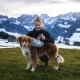 Non-stop Trail Light Dog Backpack vel. L