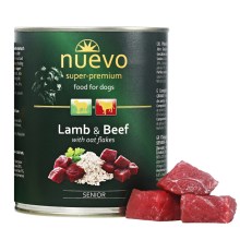 Nuevo Dog konzerva Senior Lamb & Oat Flakes 400 g