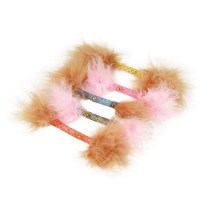 O'lala Pets činka s peřím a rolničkou pro kočky MIX barev 12 cm O'lala Pets činka s peřím a rolničkou pro kočky MIX barev 12 cm