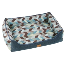 O'lala Pets Louis pelíšek pro psy modrý 120 cm