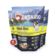 Ontario Adult Mini Fish & Rice 0,75 kg