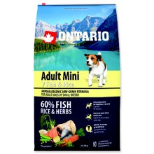 Ontario Adult Mini Fish & Rice 6,5 kg