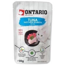 Ontario Cat kapsička Tuna in Broth 80 g