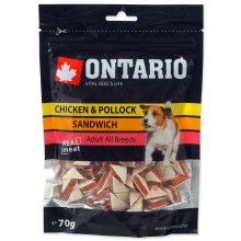 Ontario pochoutka Chicken Jerky Sandwich 70 g