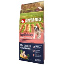 Ontario Puppy & Junior Large Chicken & Potatoes & Herbs 12 kg