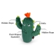 P.L.A.Y. hračka pro psy kaktus 24 cm