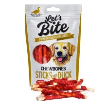 Pamlsky Brit Let’s Bite Chewbones Sticks with Duck 80 g Pamlsky Brit Let’s Bite Chewbones Sticks with Duck 80 g
