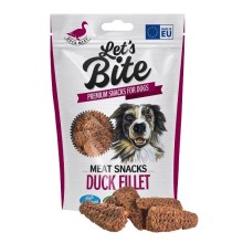 Pamlsky Brit Let’s Bite Meat Snacks Duck Fillet 80 g