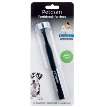 Petosan zubní kartáček dvouhlavý pro psy Large 16 kg+
