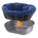 Plastový pelech Ferplast Siesta Deluxe 6 černý