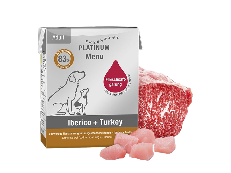 Platinum Natural Menu Iberico + krocan 185 g
