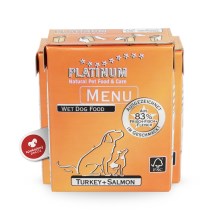 Platinum Natural Menu krocan + losos 375 g Platinum Natural Menu krocan + losos 375 g