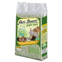 Podestýlka Pet's Dream Paper Pure 20 l/10 kg