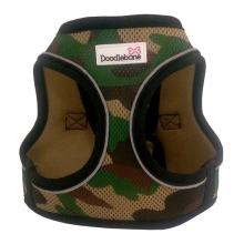 Postroj Doodlebone Airmesh Snappy Army vel. XXL