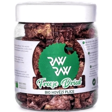 Raw Raw pamlsky mrazem sušené BIO hovězí plíce 50 g