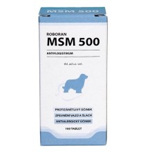 Roboran MSM 500 pro psy 100 tbl