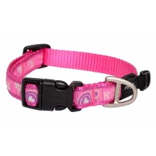 Rogz Fancy Dress Classic obojek Pink Paws vel. M