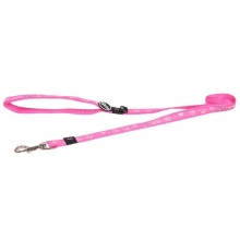 Rogz Fancy Dress Classic vodítko Pink Paws vel. S