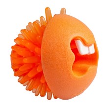 Rogz Fred Treat plnící míček pro psy oranžový 6,4 cm