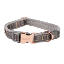 Rogz Urban Classic obojek Dove Grey vel. M