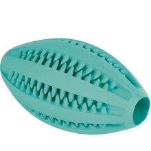 Rugby míč s mátou Trixie Dentafun 11 cm