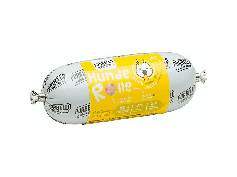 Salám Purbello s kuřecím, mrkví a hráškem 200 g