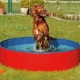 Skládací bazén pro psy Karlie červeno-modrý 160 cm