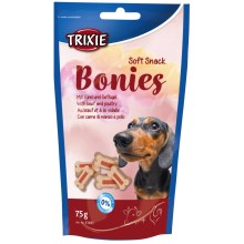 Soft Snack Bonies Light měkké kostičky hovězí/krůta 75 g