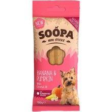 Soopa dentální tyčinky Mini s banánem a dýní 100 g