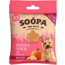 Soopa Healthy Bites Mini pamlsky s banánem a dýní 50 g