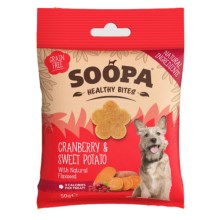 Soopa Healthy Bites pamlsky s brusinkami a batáty 50 g