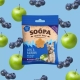 Soopa Healthy Bites pamlsky s jablkem a borůvkou 50 g
