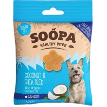 Soopa Healthy Bites pamlsky s kokosem a chia semínky 50 g