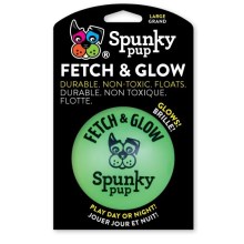 Spunky Pup svítící míček 9 cm