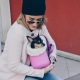 Taška na psa Ferplast With-Me šedá