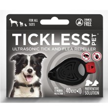 Tickless Pet ultrazvukový odpuzovač klíšťat a blech černý